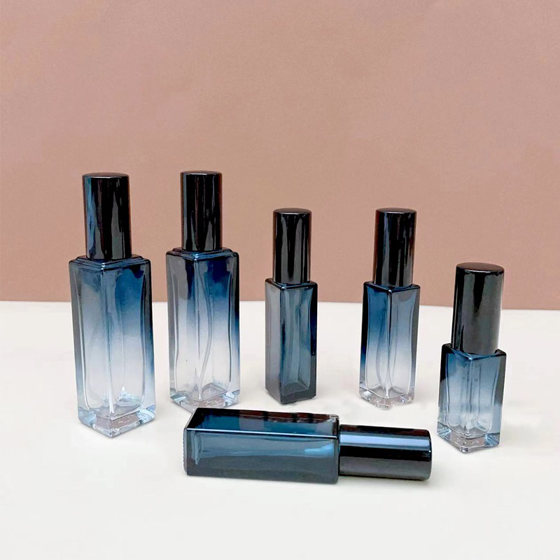 Perfume Travel Set - Botella vacía con atomizador de vidrio