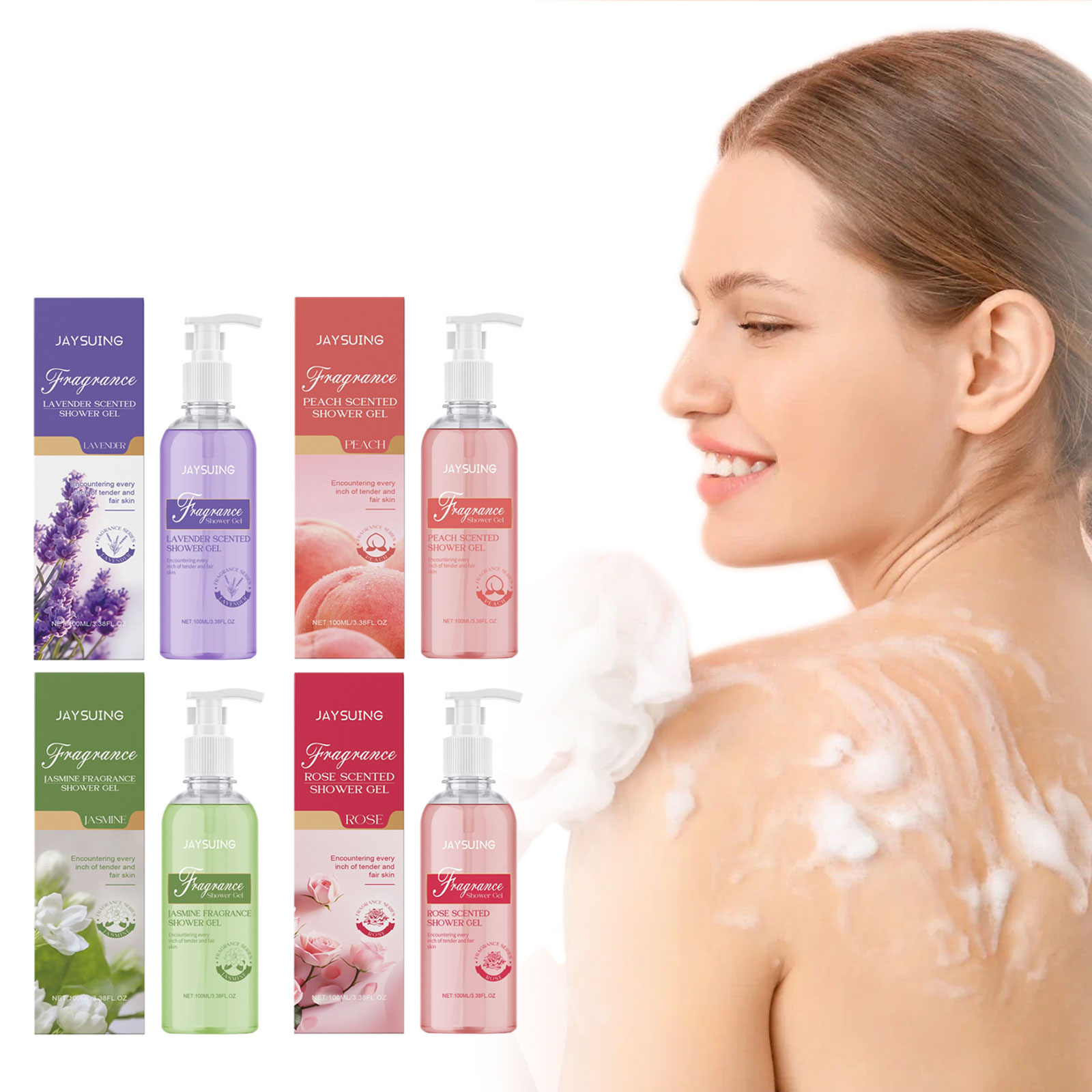 Perfume Fragrance Body Lotion - Gel de ducha fragante, Perfume de