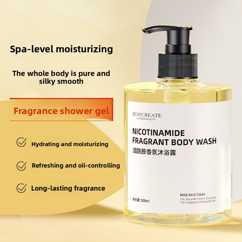 Perfume Fragrance Body Lotion - Gel de Ducha con Niacinamida, Loción
