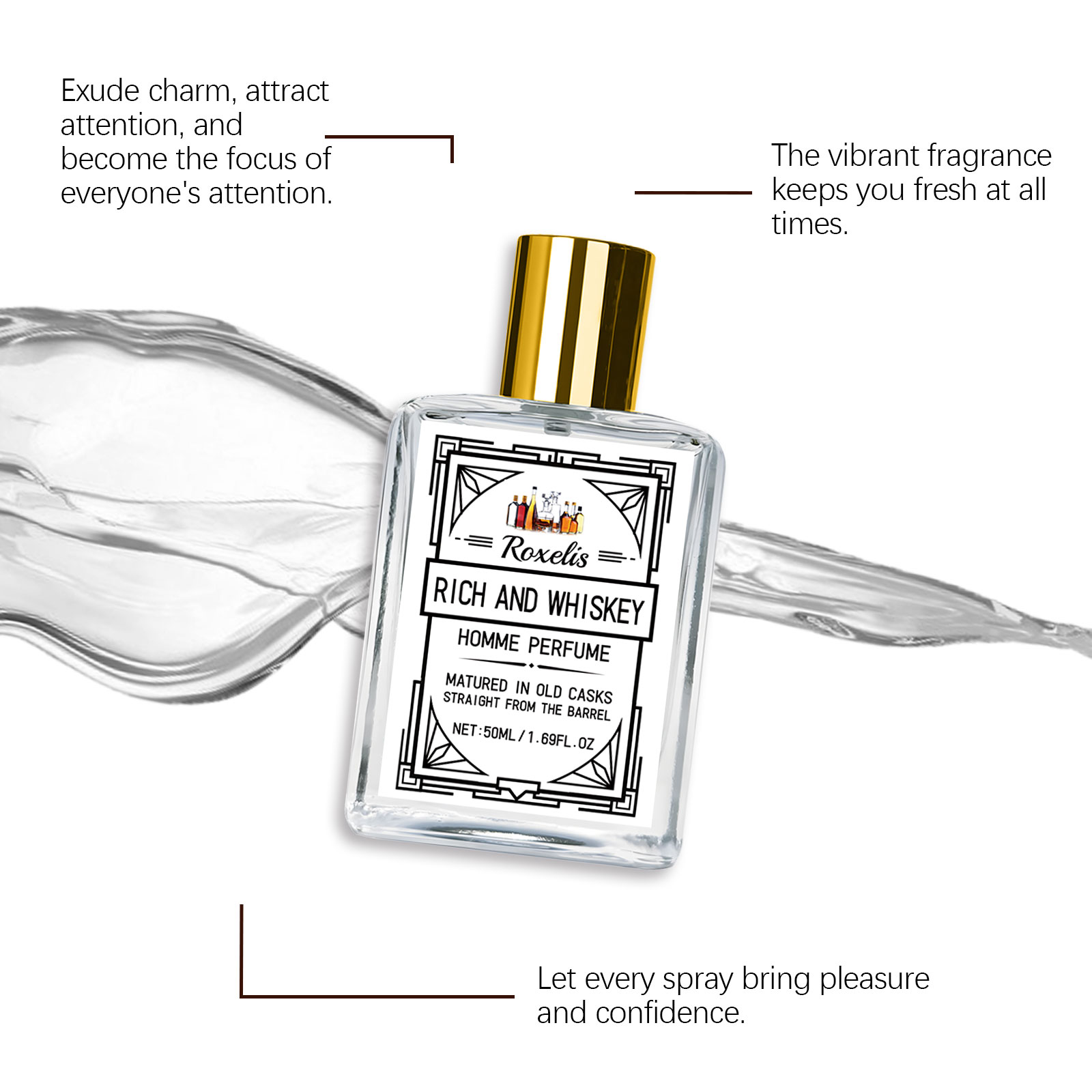 Perfume Roxelis Charm Whisky p - Perfume Fragrances reseña y precio