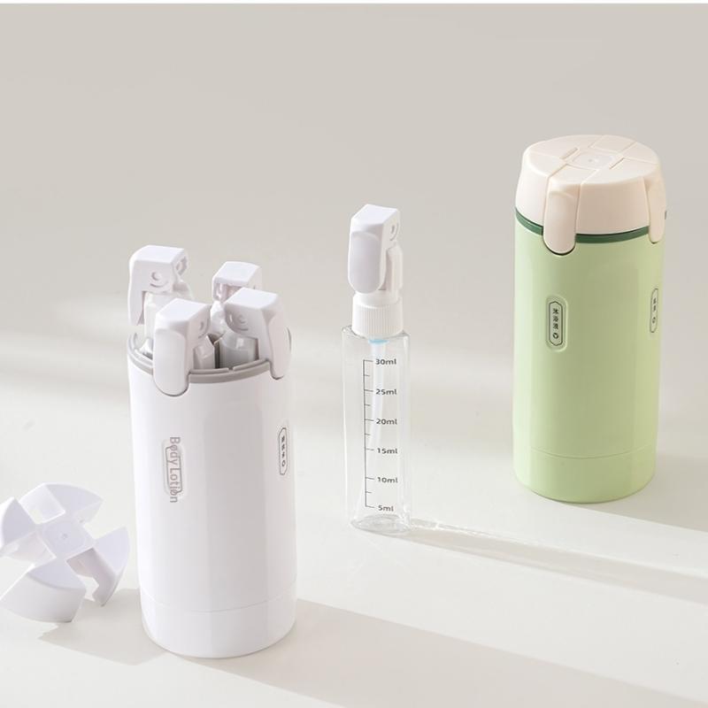 Juego de 4 Botellas Dispensado - Perfume Travel Set reseña y precio