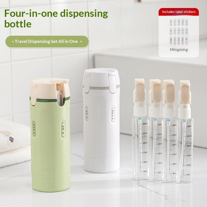 Juego de 4 Botellas Dispensado - Perfume Travel Set reseña y precio