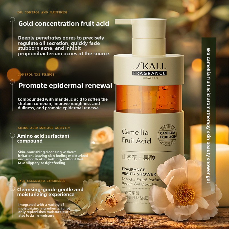 Gel de Ducha con Ácido de Frut - Perfume Fragrance Body Lotion reseña y precio